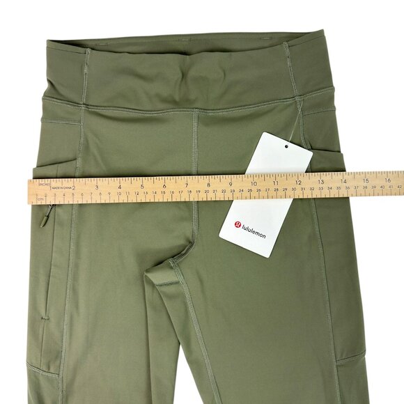 Lululemon Fast and Free HR Tight 25” Light Green Women’s 8 NWT Running Leggings - Picture 13 of 15